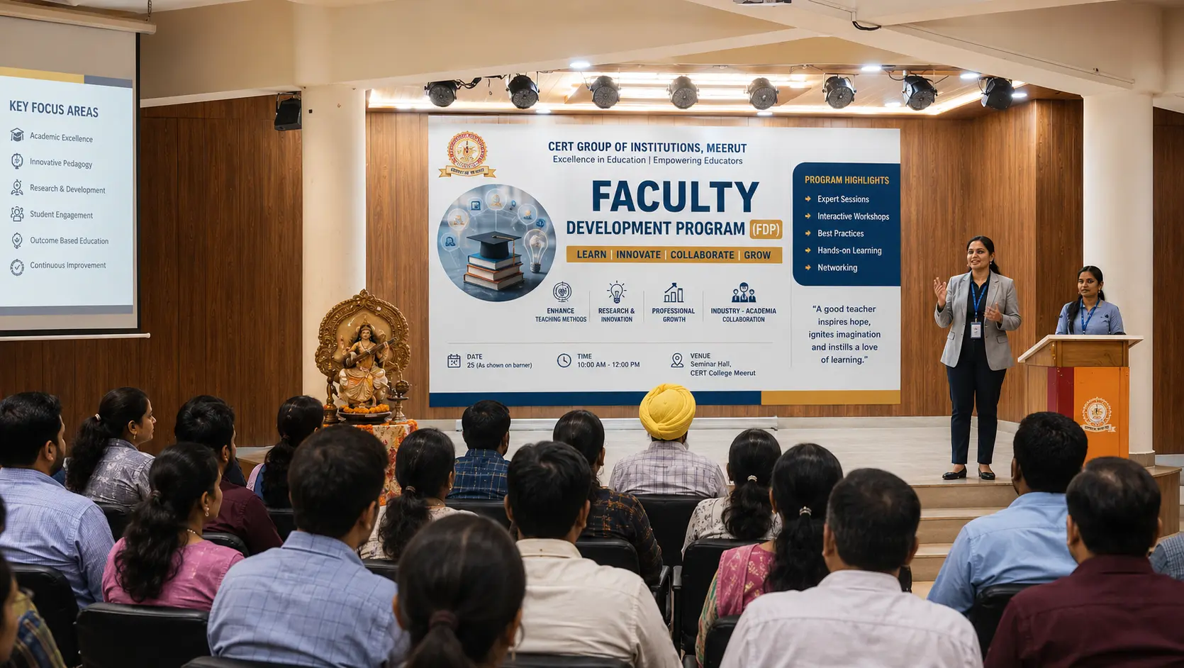 Faculty Development Program at CERT College Meerut