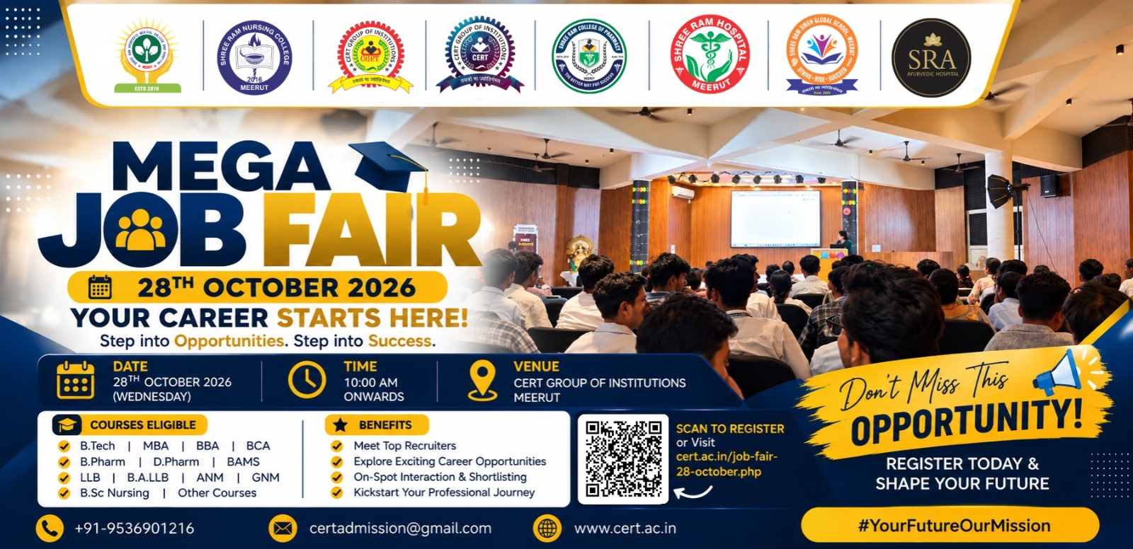 CERT Job Fair 2026: 50 Companies, Exciting Career Opportunities and a Brighter Future