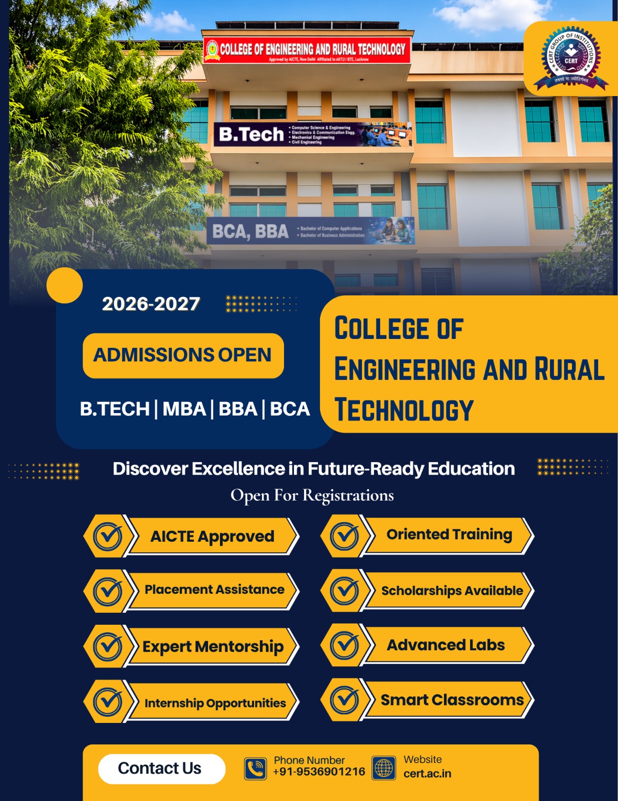 Admission Open 2026-27